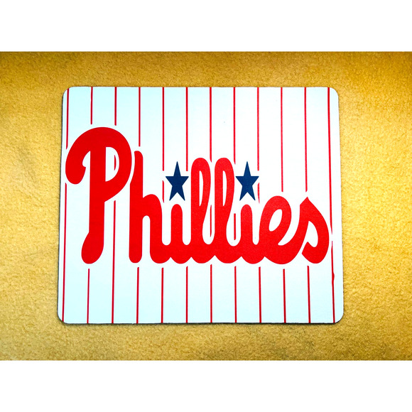 PHILLIES BASEBALL HIGH QUALITY MOUSE PAD MAT FOR OFFICE AND SCHOOL - Picture 1 of 4